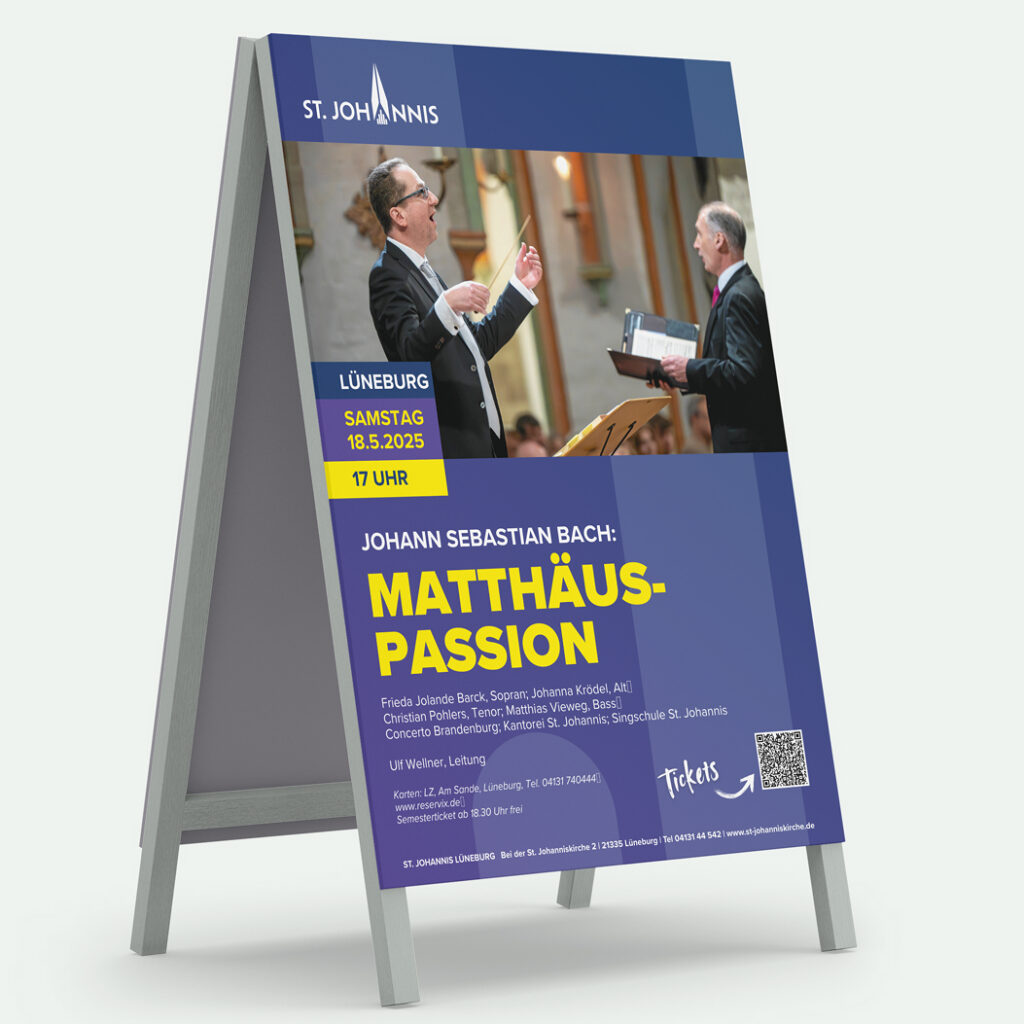 Projektbild St Johannis Lüneburg Plakat