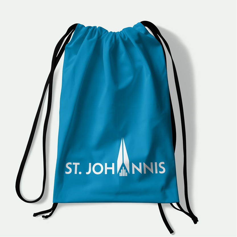 Projekt St Johannis Lüneburg Beutel mit Logo